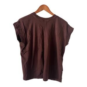 A New Day Capped Short Sleeve T-Shirt Ladies Size M